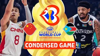 China 🇨🇳 vs South Sudan 🇸🇸 | Condensed Game | FIBA Basketball World Cup 2023