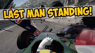 F1 2014: Last Man Standing Challenge - Monaco Crashes!