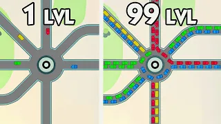 НУБ ПРОТИВ ИНЖЕНЕРА 99 УРОВНЯ ► Mini Motorways #3 Прохождение | Москва