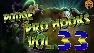 Dota 2 Pudge Pro Hooks 2017 - Weekly Hooks Vol. 33