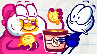 Ice Creamed And More Pencilmation! | Animation | Cartoons | Pencilmation