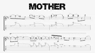 Danzig - MOTHER - Guitar Solos Tutorial (Tab + Sheet Music)