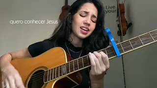 QUERO CONHECER JESUS • ALESSANDRO VILAS BOAS | cover rafaela juvêncio