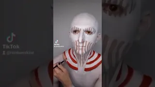 AOT Warhammer Titan Makeup Tutorial | Time Lapse By Rainbowskinz | #shorts