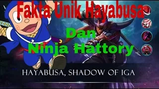 WOOOOOOW.....!!!!!! Fakta Unik Hayabusa Dan Ninja Hattory Mobile Legends Bang Bang