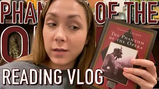 Phantom of the Opera Reading Vlog | spoilers live rent free in this vlog | DCG Readathon