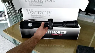 NightForce ATACR 5-25X56MM (F1) with Tremor 3 reticle . Unboxing.