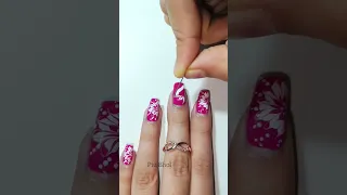 Easy Nail Art 💅 #piubhol #nailart #youtubeshorts