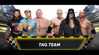 6 Men Tag Team Elimination No Disqualification Match || Khatru VS. Brothers of Destruction & Batista