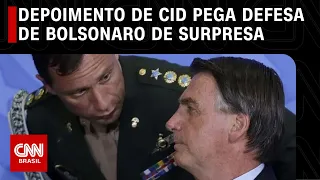 Novo depoimento de Cid à PF pega defesa de Bolsonaro de surpresa | CNN 360º