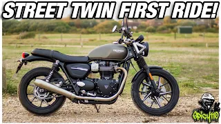 Triumph Street Twin - First Ride!