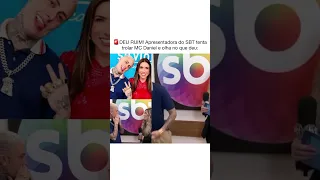 DEU RUIM! Apresentadora do SBT tenta trolar MC Daniel e olha no que deu: