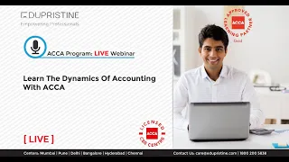ACCA Live Webinar: Learn the Dynamics of Accounting with Acca