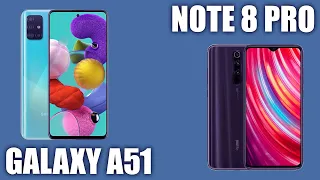 Samsung Galaxy A51 vs Xiaomi Redmi Note 8 Pro. Сравним и выберем лучшее?