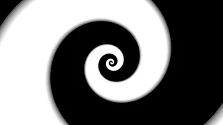 black and white SPIRAL