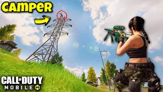 PARKER vs CAMPER on TALLEST TOWER!! | COD MOBILE