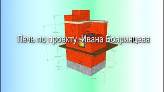 Печь по проекту Ивана Бояринцева