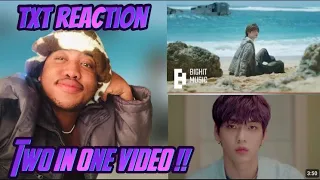 @Beereacts.tv - reacts to  (TXT) for the first time no lie they have those sweet vocals!!!