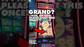 TRIGGERED THE HOLD AND SPIN BONUS ON THE $30 BET WILL THE 144K GRAND JACKPOT SHOW UP?! #vegas #fyp