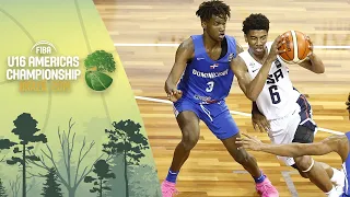 USA v Dominican Republic - FIBA U16 Americas Championship 2019 [POR]