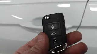 Что делать если села батарейка в ключе ДУ vw Tiguan