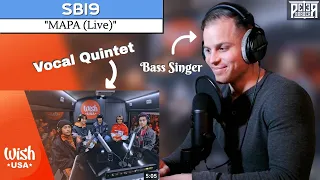 Bass Singer FIRST-TIME REACTION & ANALYSIS - SB19 | MAPA (Live)