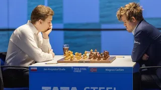 ROOK ENDGAME!! Jan-Krzysztof Duda vs Magnus Carlsen || Tata Steel Chess 2021 - R6