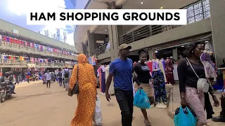 Inside the biggest shopping grounds in Kampala Uganda 2024. 4k