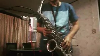 Feliz Navida alto sax cover