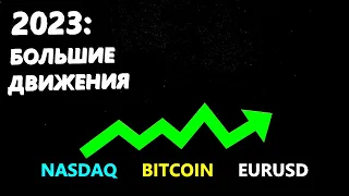 2023 - год больших возможностей! Большая коррекция на рынке криптовалют и возможный рост рынка США