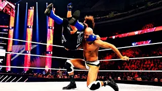 AJ Styles Vs Chris Jericho Vs Kevin Owens Vs Cesaro - WWE Raw 04-04-2016 Highlights