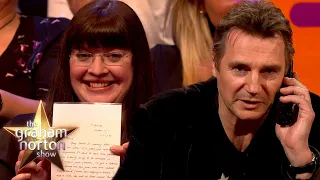 Liam Neeson Meets His First Fan & Recreates His 'Taken' Line | The Graham Norton Show