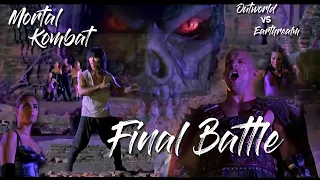 Final battle of Mortal Kombat