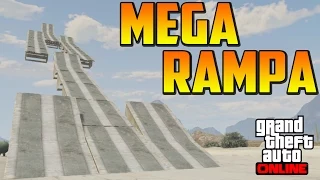 MEGA RAMPA ÉPICA! - Gameplay GTA 5 Online Funny Moments