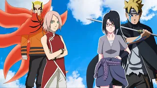 Who is Strongest - Naruto and Sakura vs Boruto and Sarada