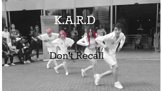 K.A.R.D - Don`t Recall// Otakuzone 2017 //[Dance Cover by AE's YU, Lily, Deli & Einer]