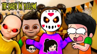 SOY PAPÁ DE BEBÉ DEMONIO JONDRESITO Y ADRI BEBÉ👶😈| BABY IN YELLOW MOMENTOS DIVERTIDOS 🍼😂| JONDRES GC