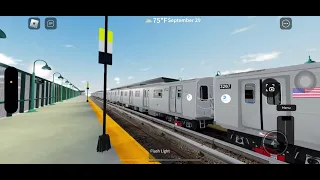 New update: railfanning at B 67th st and Rockaway Blvd ft @fallendarksideplays1506