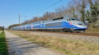 Trains TGV TER FRET INFRA et HLP à COURTHEZON