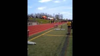 Saline high school Golden Triangle 100m dash