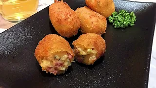 Croquetas de Jamón • Ham Croquettes Recipe 🤩 - Episode 823