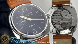 Panerai Radiomir 8 Days Black Dial PAM00190