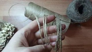 10 идей из джута, сувениры своими руками/DiY eva/ Jute Filigree/Decor/@evadusheva