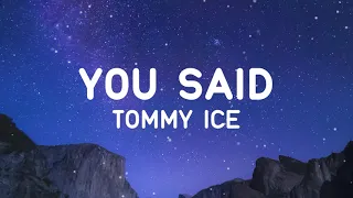 Tommy Ice - You Said [Lyrics] (Copyright-free Rap Music)