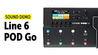 Line 6 POD Go - Sound Demo (no talking)