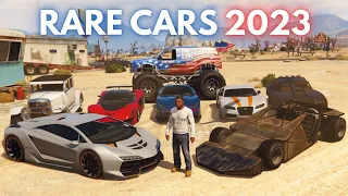 GTA 5 - NEW SECRET RARE CARS LOCATIONS 2023 For PC, PS4, PS5, Xbox One & Xbox 360
