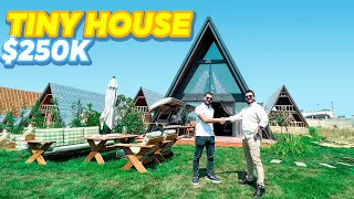 Giant Tiny House | $250,000 Triangle Wooden Architecture Villa in Istanbul