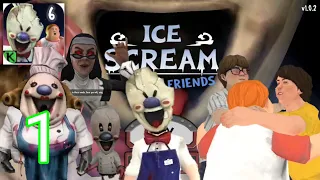 Ice Cream 6 Full Gameplay | Ice Cream 6 Friends Charlie Full Gameplay | Part 1