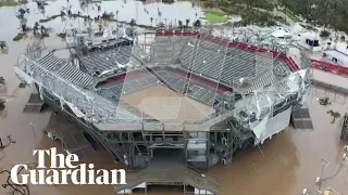 Acapulco: drone footage shows trail of destruction left by Hurricane Otis