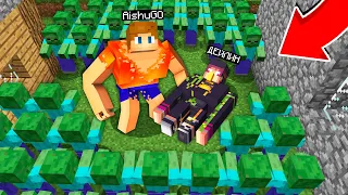 АЙШУАК ЕКЕУМІЗ, АУЫЛДЫ ЗОМБИДАН ҚОРҒАДЫҚ / 2-БӨЛІМ 100% Троллинг Minecraft қазақша майнкрафт казакша